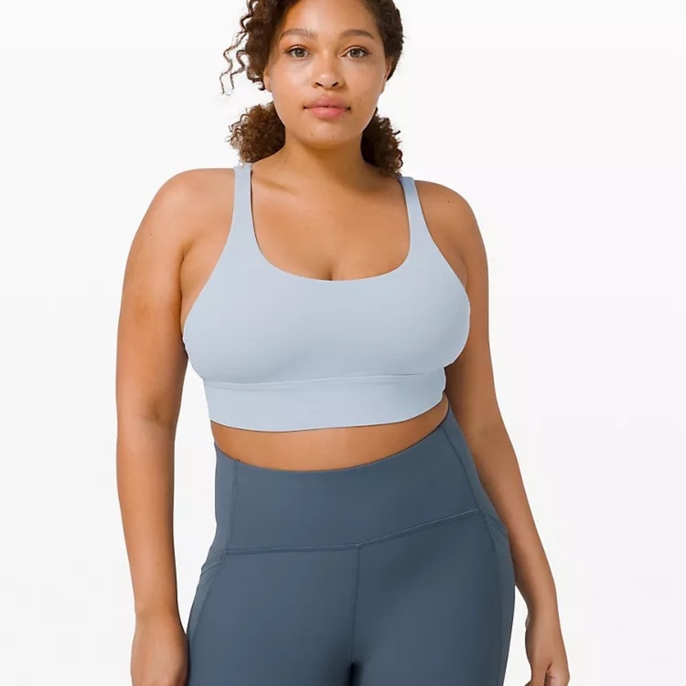 lululemon Energy Longline Bra
Medium Support, B–D Cups Size 8